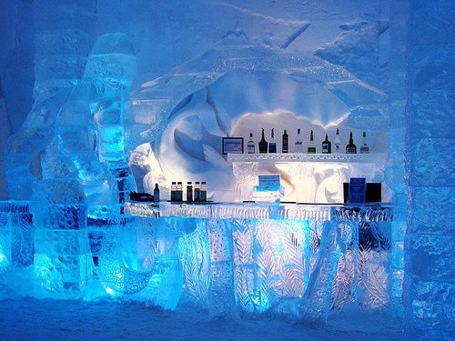 Bar del hotel ICE Hotel de Suecia