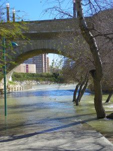 Crecida del río