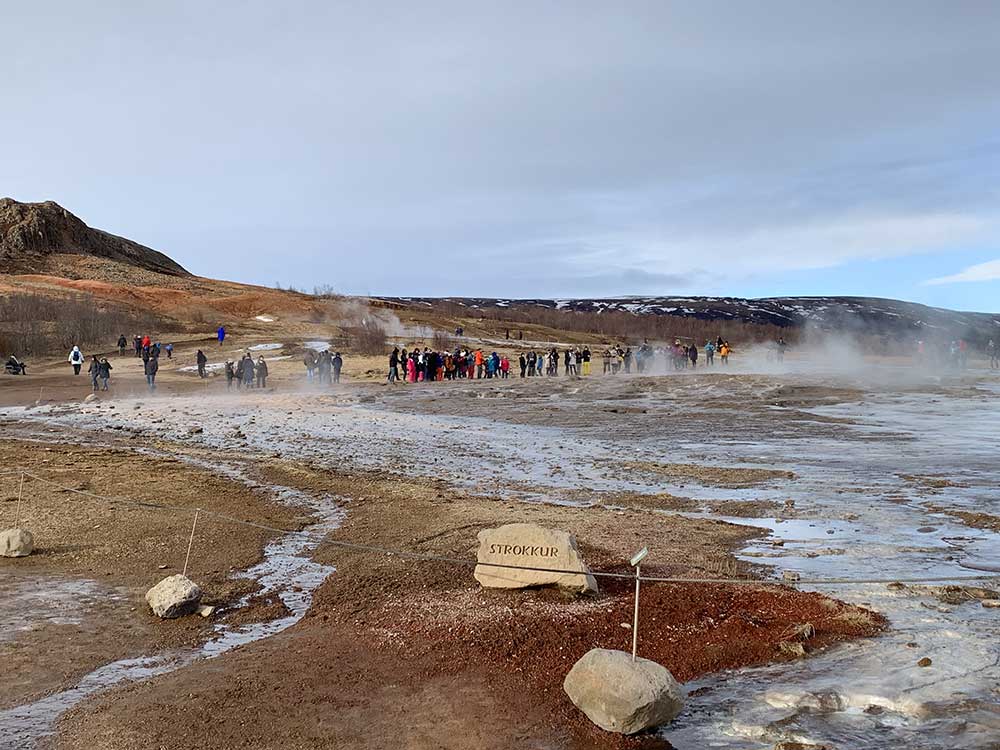 Círculo Dorado de Islandia - Géiser Strokkur