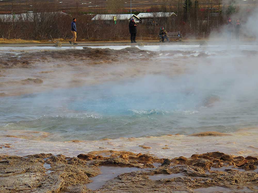 Círculo Dorado de Islandia - Boca hirviendo de Strokkur