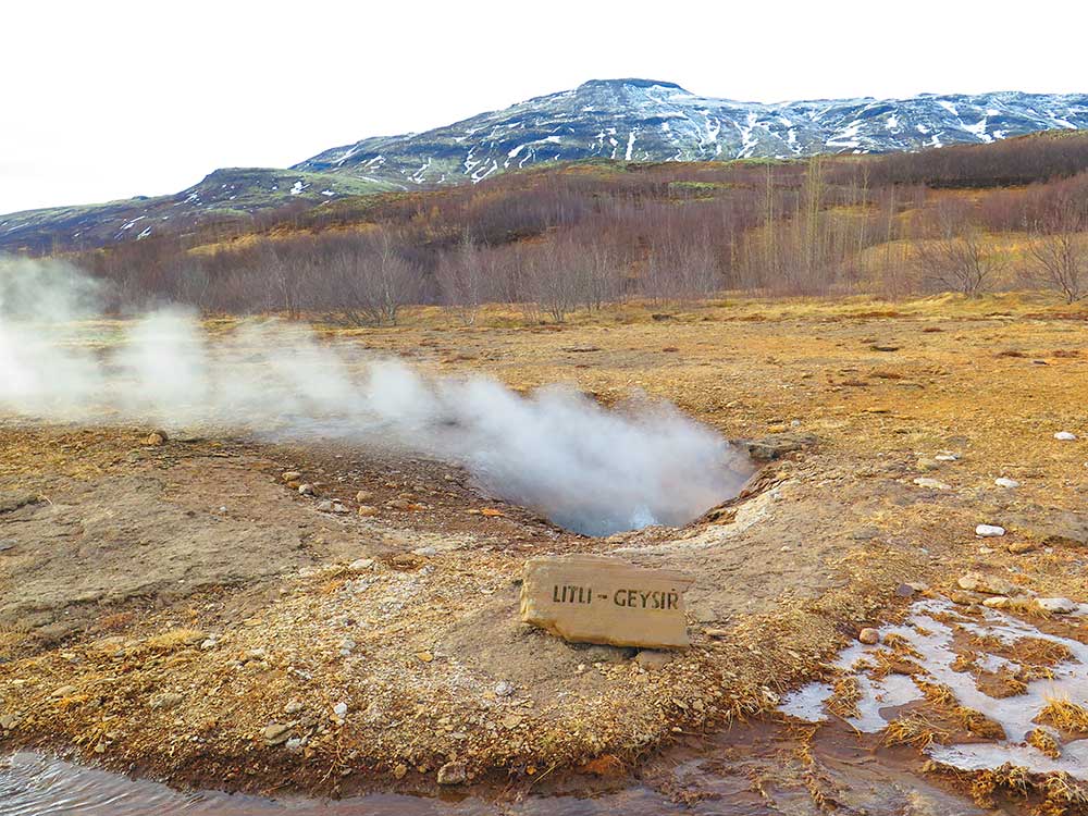 Terma Geyser de Islandia