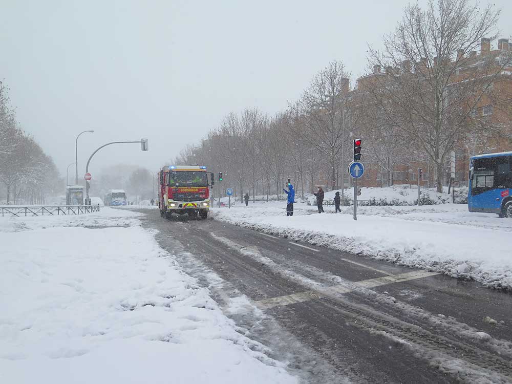 Filomena y la gran nevada de Madrid