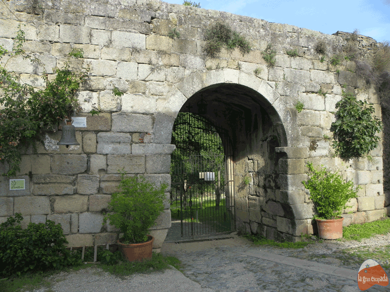 Puerta de entrada en Granadilla