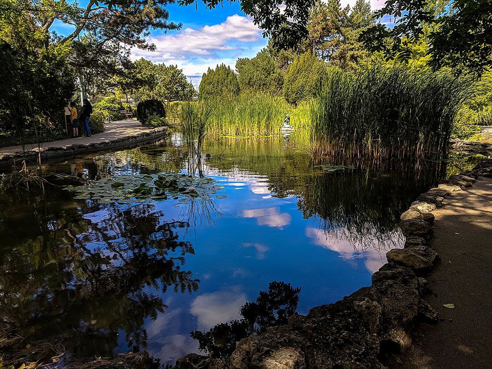 Budapest tiene un jardín japonés increiblemente bonito