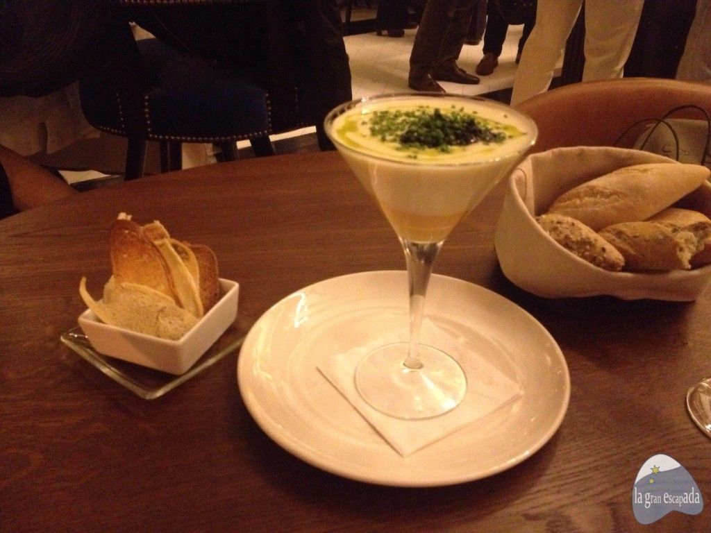 Exquisita brandad de bacalao del restaurante Martinete