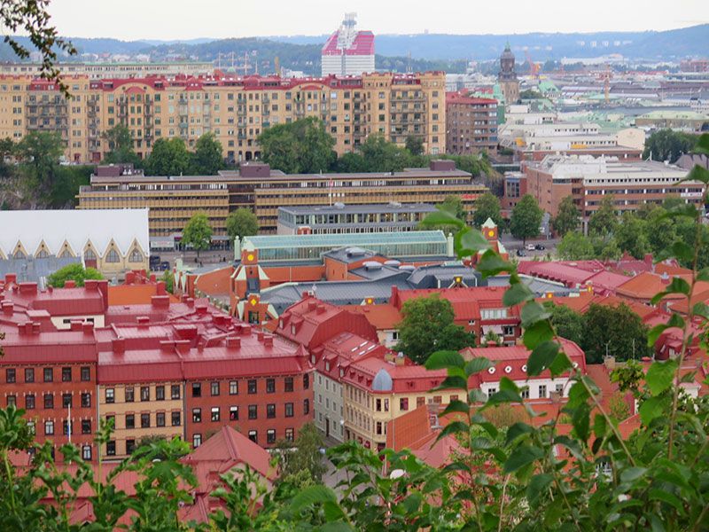 Miradores de Gotemburgo - Suecia - Skansen Kronan - Vistas