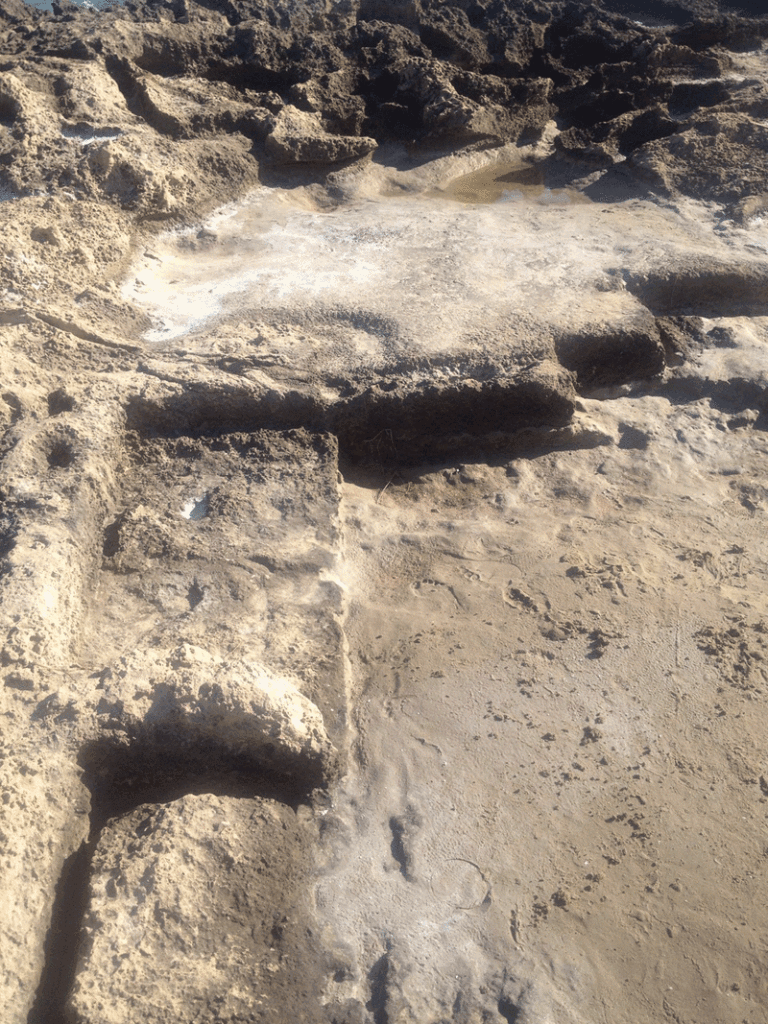 Detalle Termas Romanas en Calpe