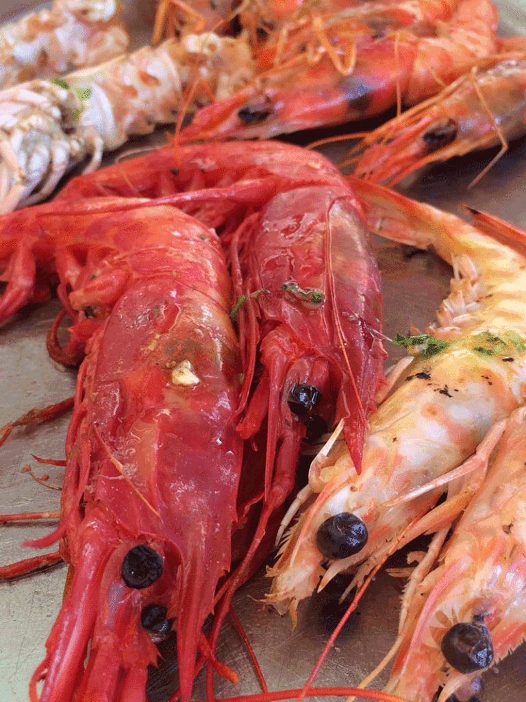 Mariscada variada del Restaurante Andalucía