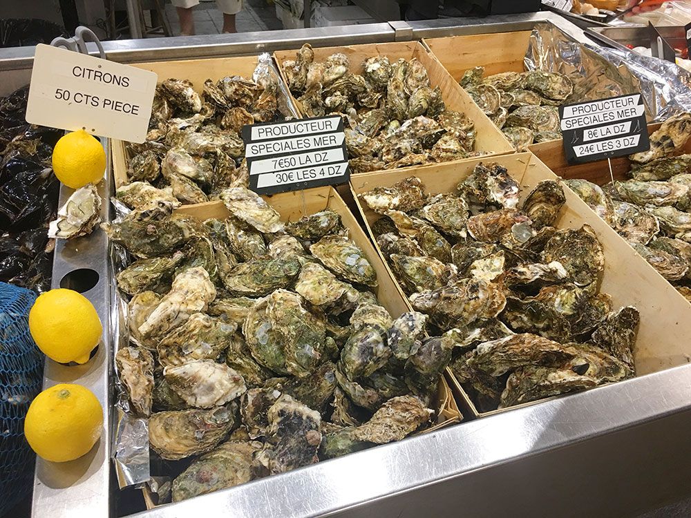 Qué ver en Nîmes - Mercado Les Halles -