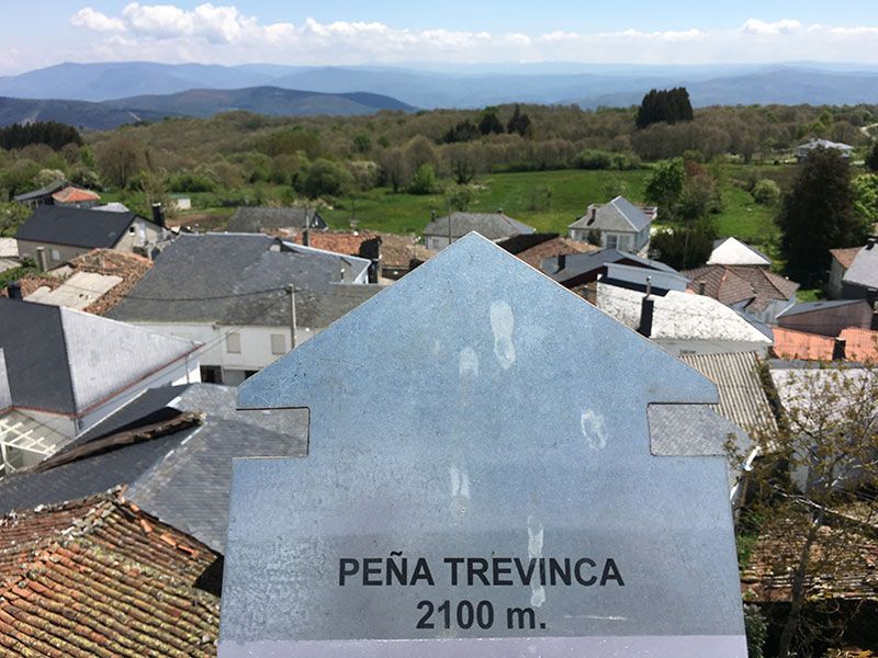 Qué ver en Trives - Ourense - Galicia - Vistas desde el mirador de Pena Folenche