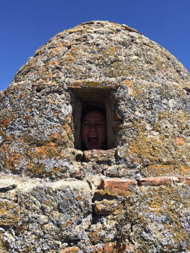 Caseta de vigilancia del Castillo de Trujillo