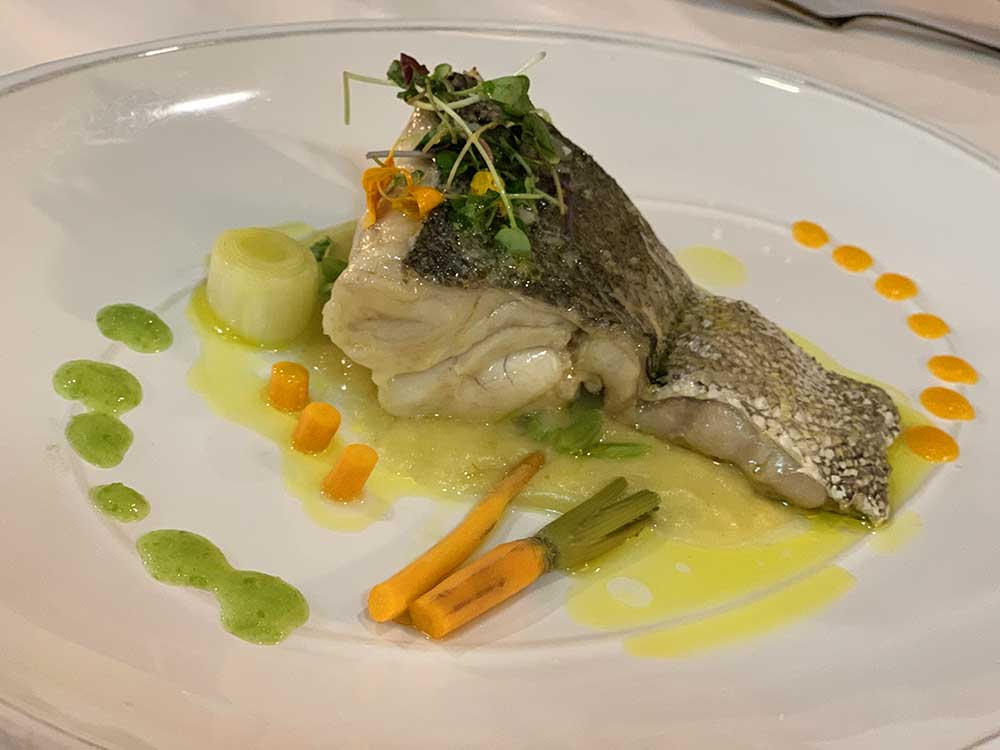 Merluza del pincho en el Restaurante El Pregonero