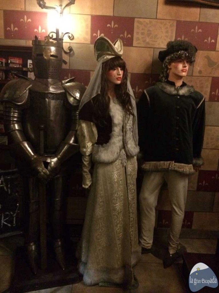 Restaurante medieval Sir Lancelot Budapest - Armadura