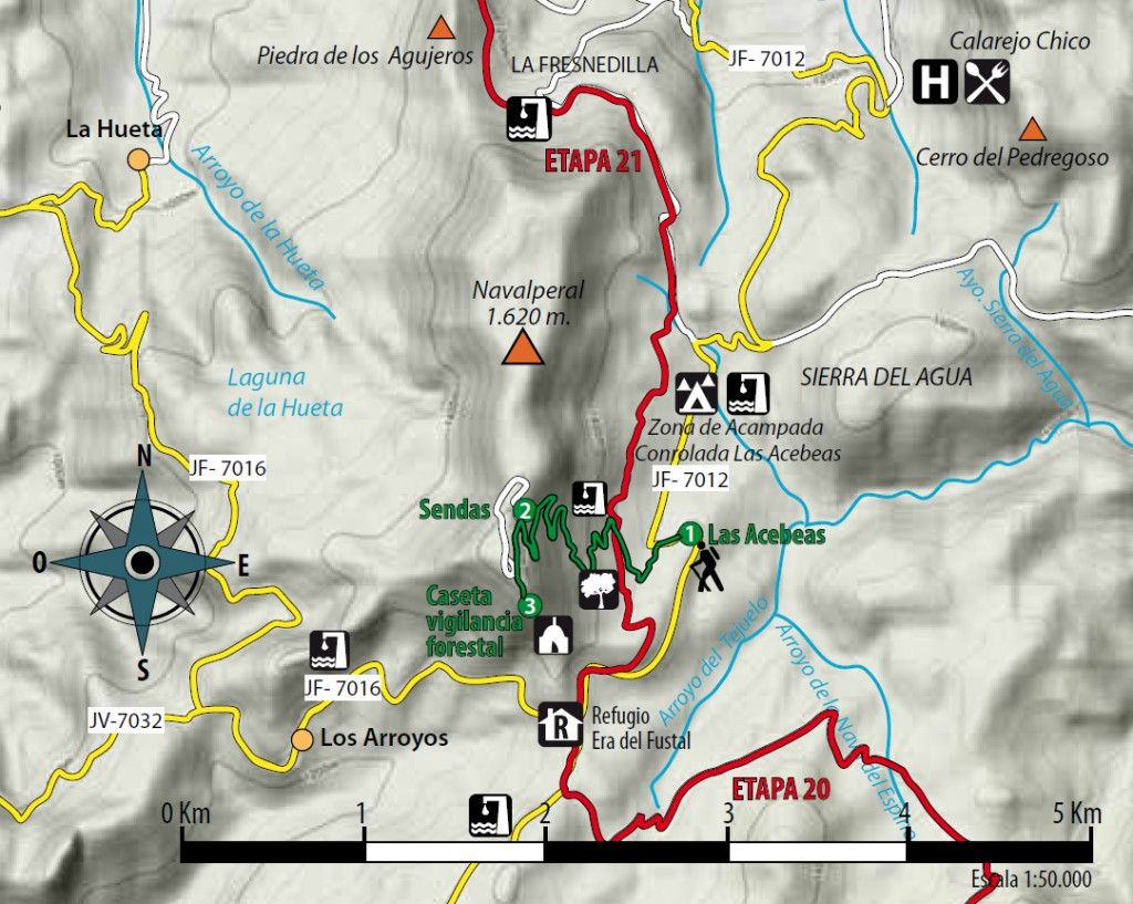 Ficha de la ruta (Fuente: www.sierrasdecazorlaseguraylasvillas.es/)