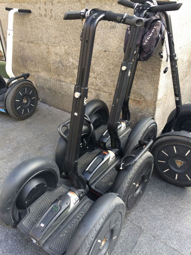 Segway Madrid - Aparatos de segway