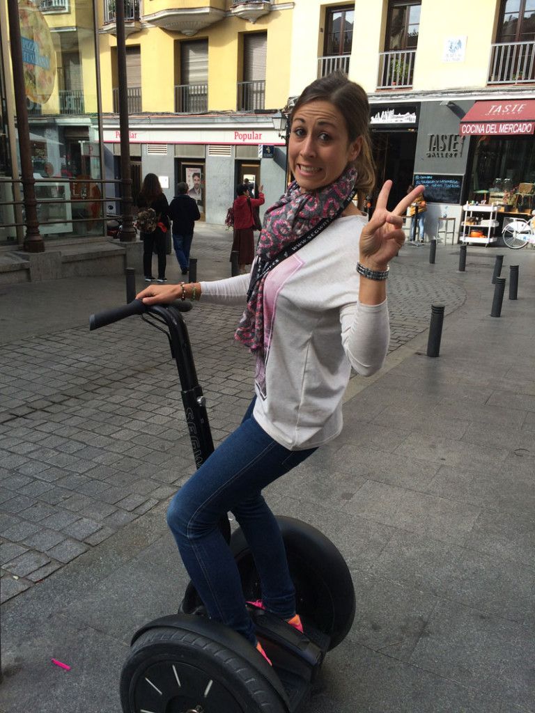 Segway Madrid- Mónica