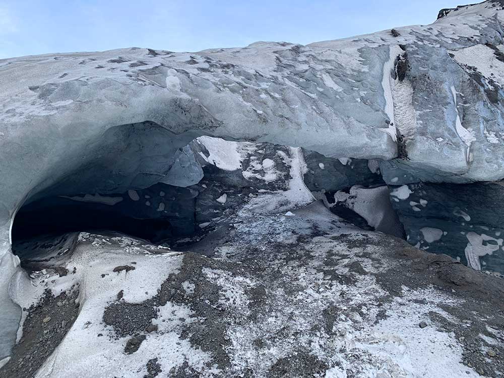 Senderismo por glaciares en Islandia - Sólheimajökull - Cueva