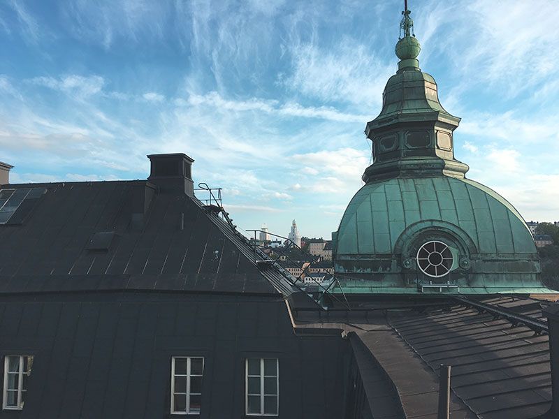 Tour por los tejados de Estocolmo - Cúpula