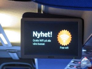 El autobus Flygbussarna tiene wifi gratis